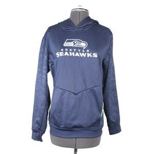NFL Team Apparel Seattle Seahawks youth fleece hoodie sweatshirt‎ L